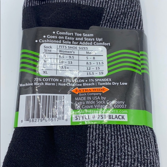 Loose Fit Stays Up Quarter Sock - Picture 2 of 2